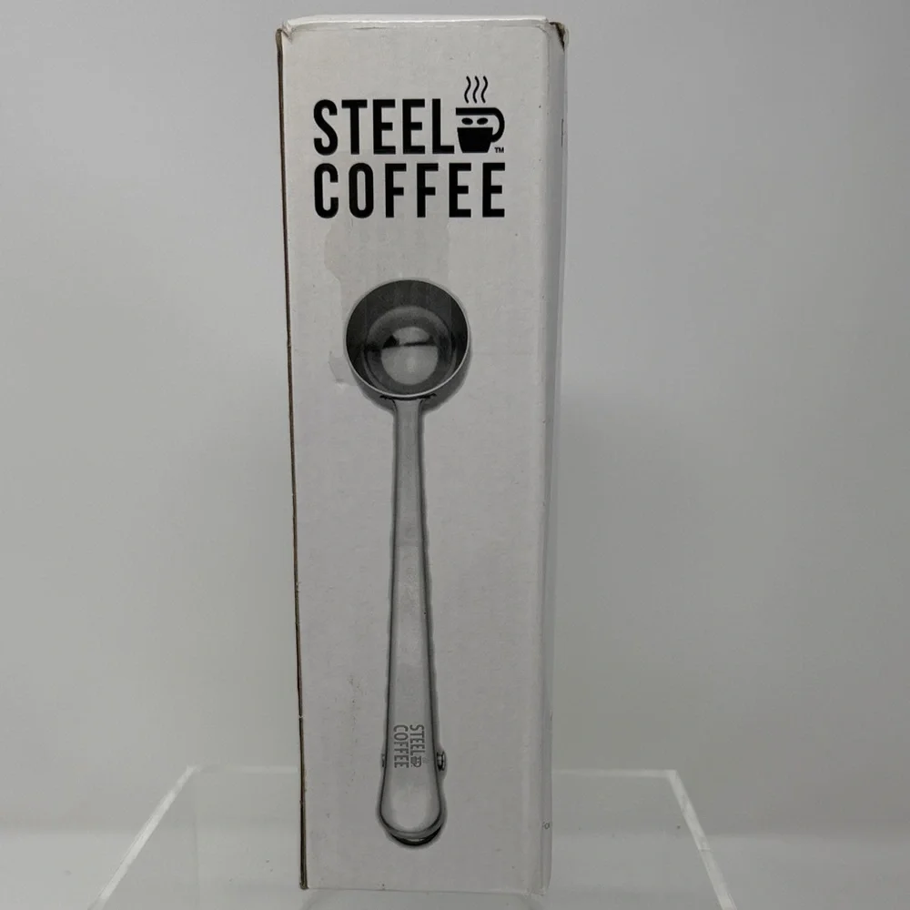 Steel Coffee Grinder Set with Scoop